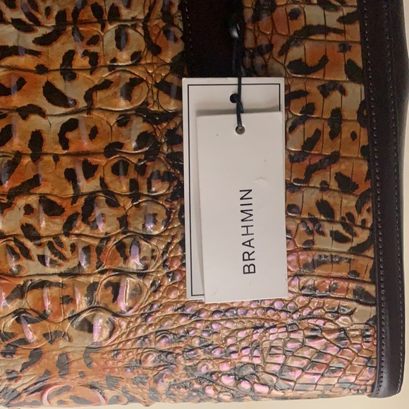 BRAHMIN BERGAMOT COLLECTION SMALL FINLEY SATCHEL BAG - Picture 5 of 8